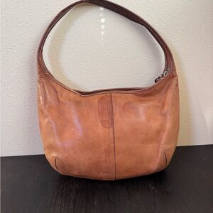 Coach Ergo Hobo Shoulder Bag British Tan Brown Leather Purse Vintage Y2K # 9226